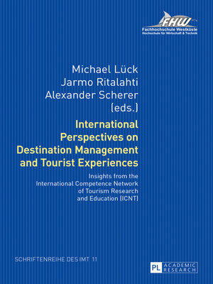 cover image of International Perspectives on Destination Management and Tourist Experiences
